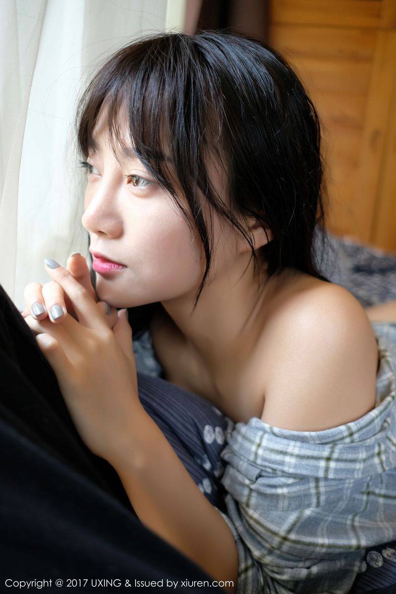 优星馆重庆美女模特李猩一前凸后翘修长美腿热辣私房写真-34