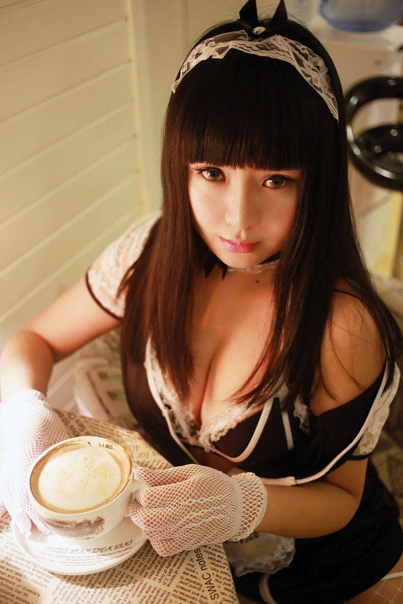 美媛馆清纯美女八宝icey清新女仆丝袜美腿性感私房写真