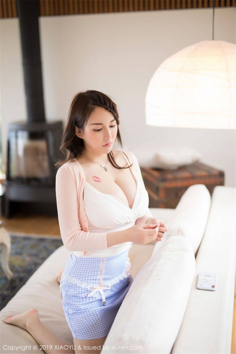 语画界性感女神沈蜜桃miko肉感厨娘女仆装制服诱惑日本旅拍-29