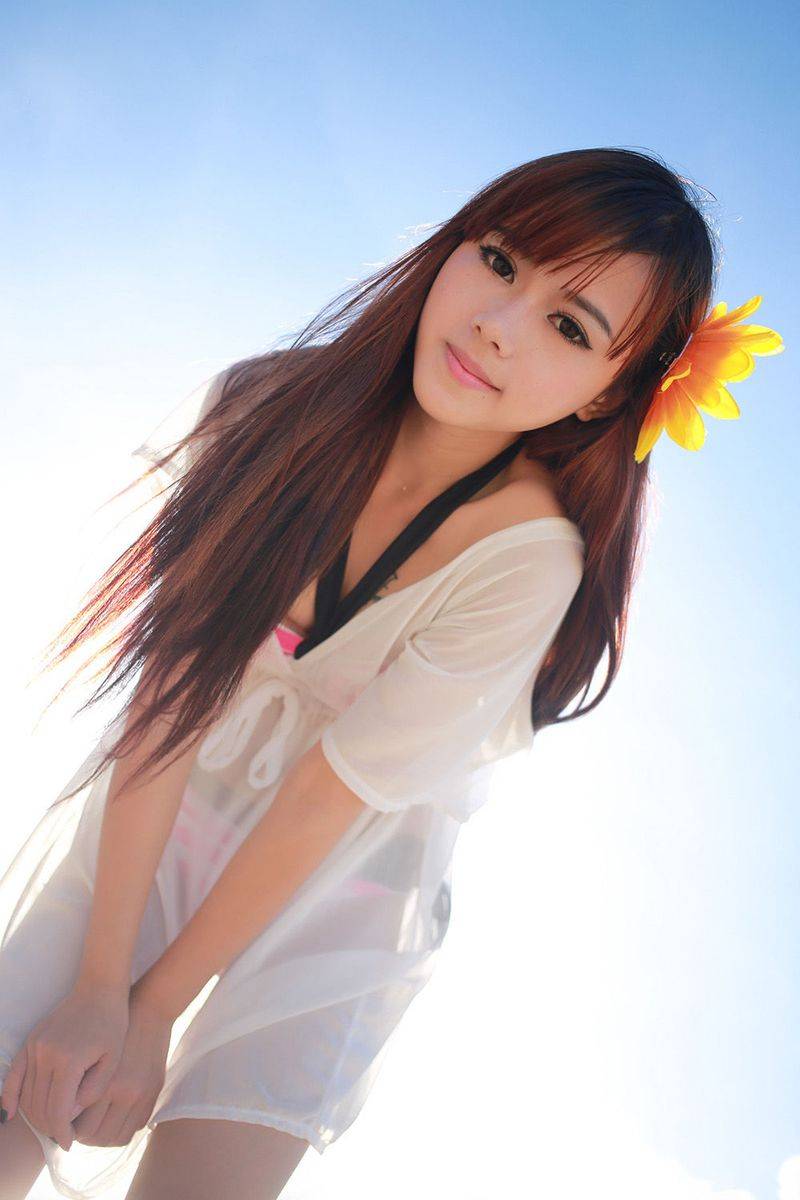 美媛馆清纯萝莉Toro羽住沙滩比基尼海南三亚大尺度旅拍-22