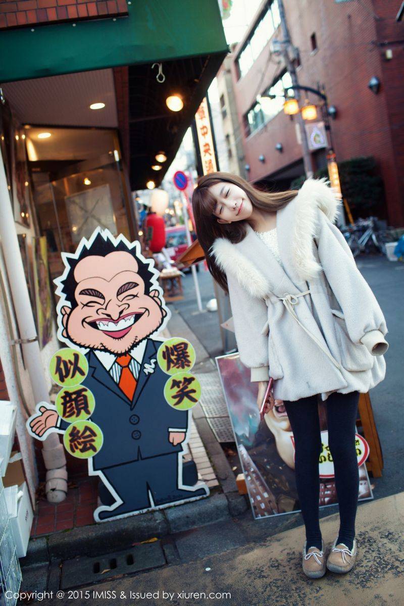 爱蜜社极品美女陈潇Xiaoer户外清新养眼日本之旅美图写真-9