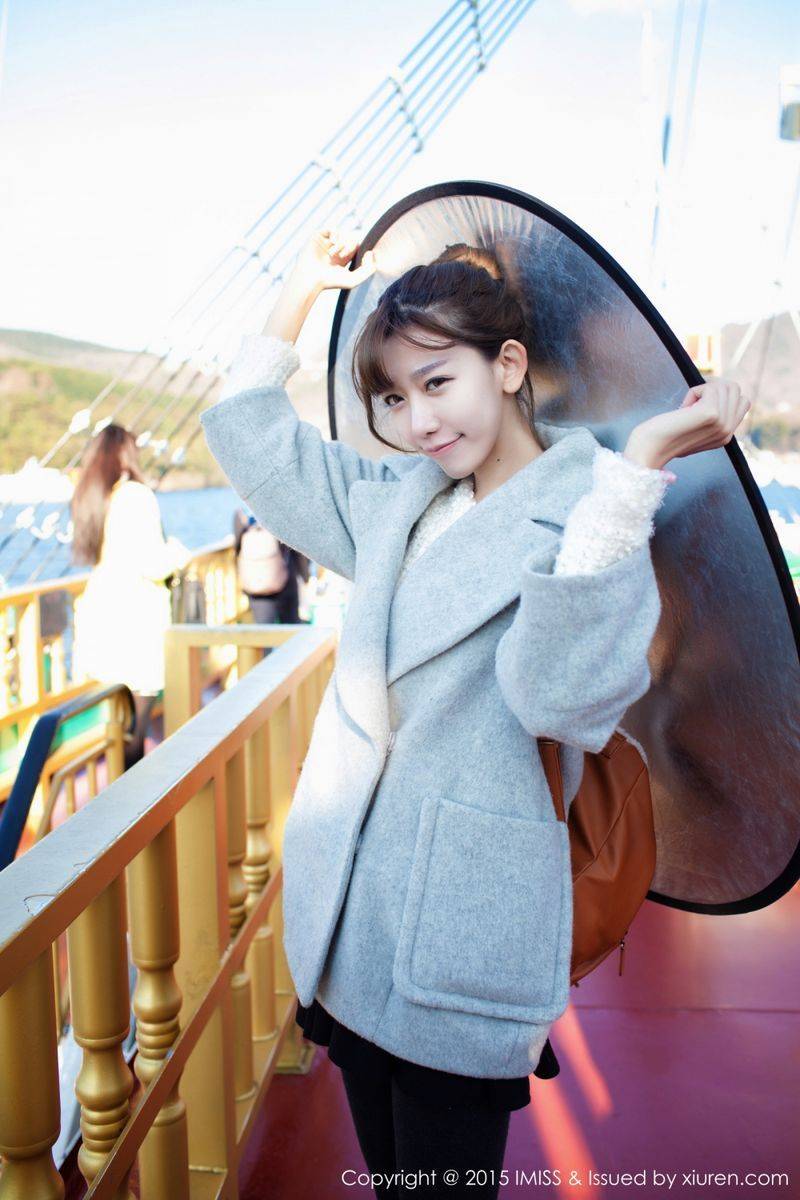 爱蜜社极品美女陈潇Xiaoer户外清新养眼日本之旅美图写真-19