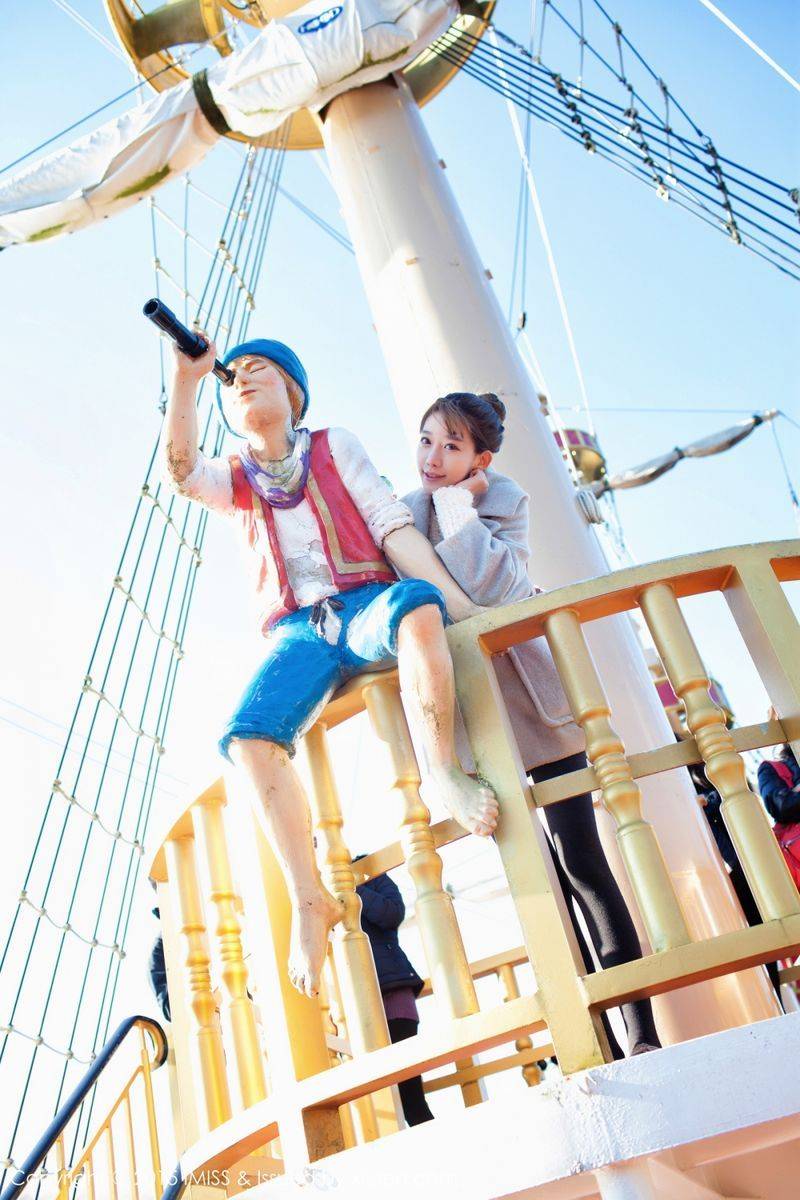 爱蜜社极品美女陈潇Xiaoer户外清新养眼日本之旅美图写真-22