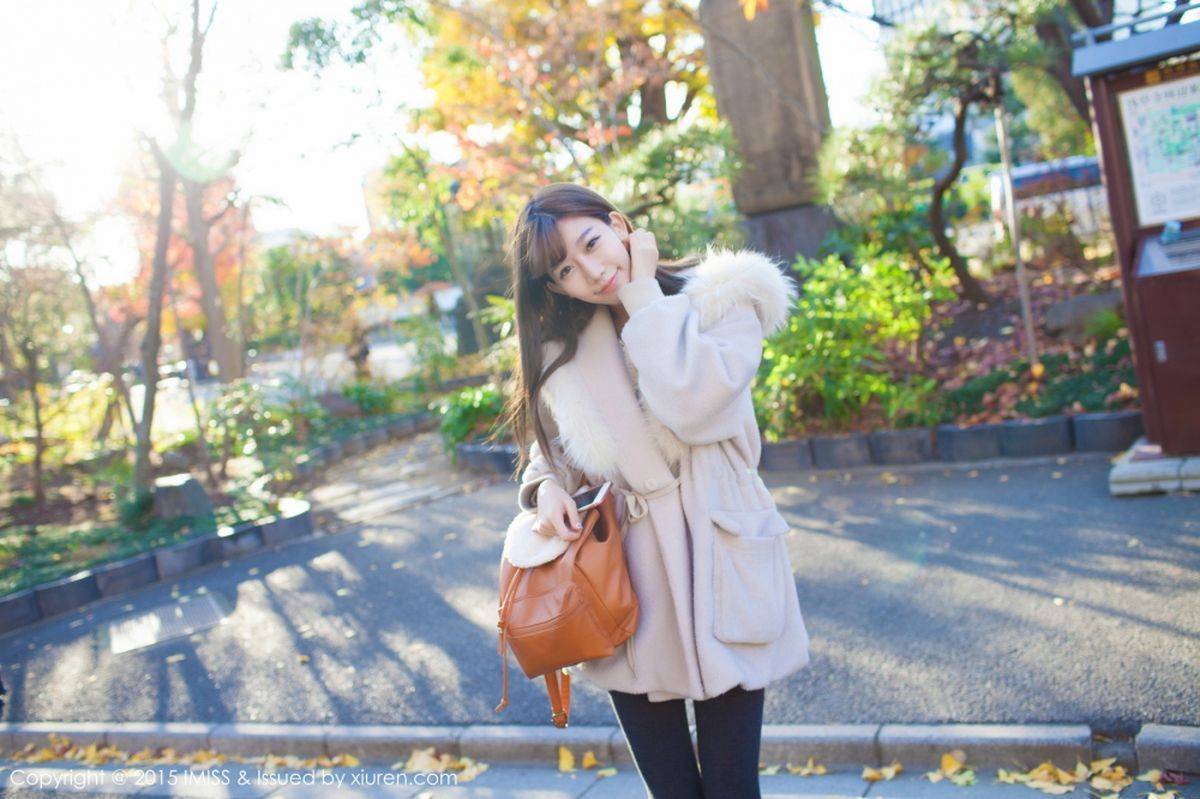 爱蜜社极品美女陈潇Xiaoer户外清新养眼日本之旅美图写真-48