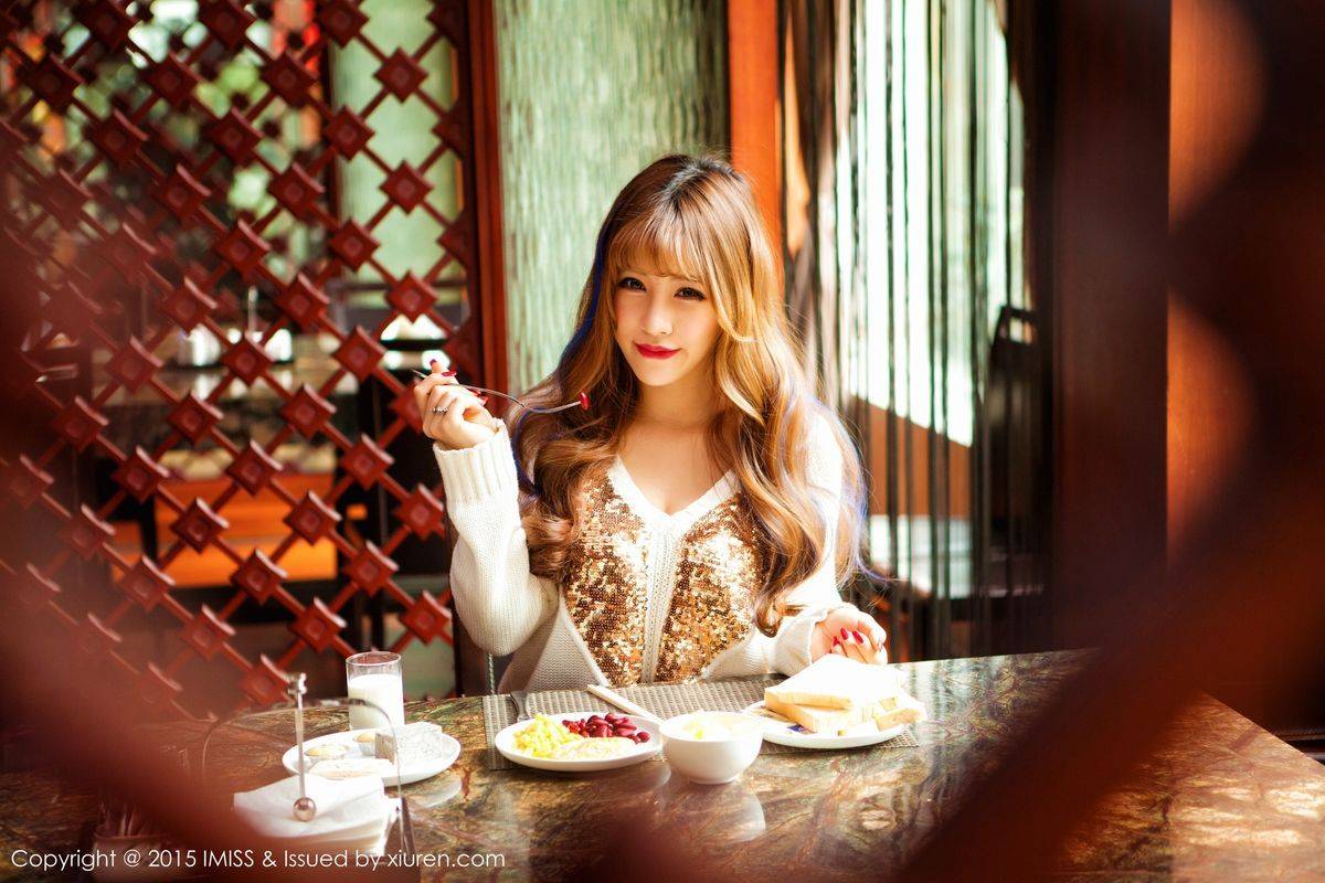 爱蜜社性感女神田老师身着旗袍浴室比基尼内衣诱惑写真-58