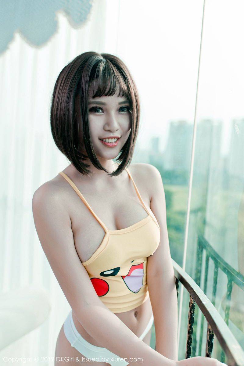 御女郎美女模特萌宝儿BoA童颜巨乳美腿翘臀真空性感写真-5