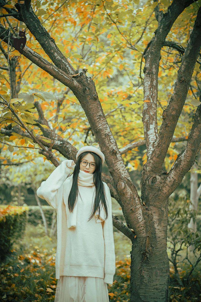 PartyCat轰趴猫美女模特曲曲千娇百媚内衣诱惑室内性感写真-11