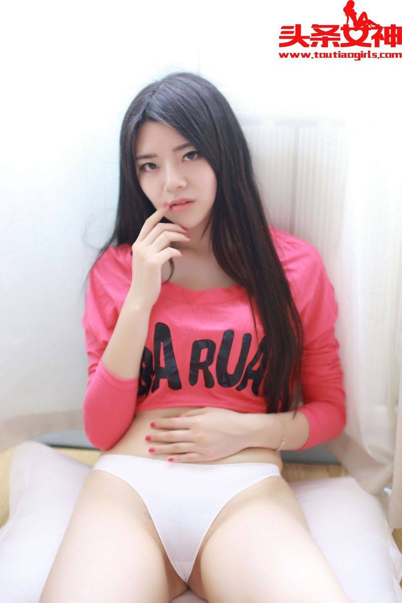 头条女神领家小妹妹婧婧(林蕾)清纯学妹制服诱惑娇羞美图-25