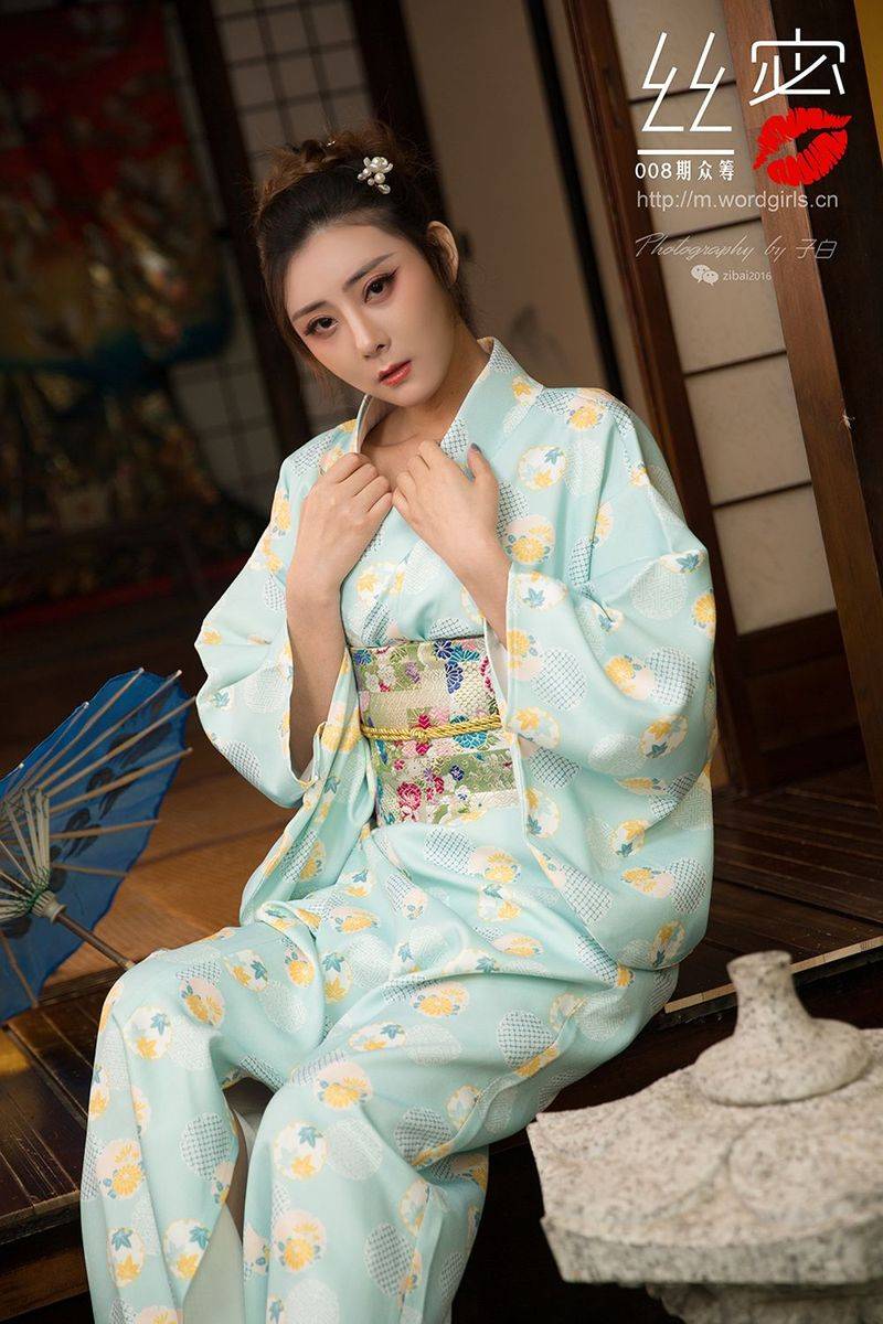 头条女神美女姐妹花Jennanni_Jen&莫小希和服蜜丝系列美图-23