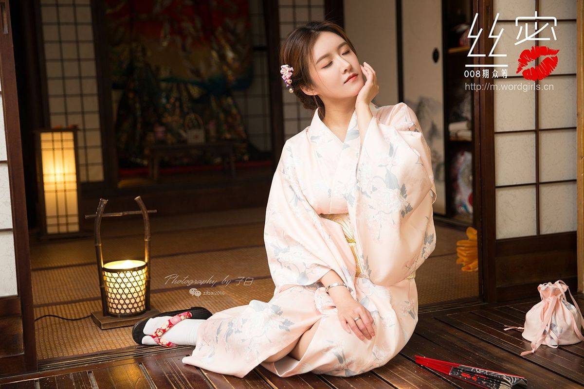 头条女神美女姐妹花Jennanni_Jen&莫小希和服蜜丝系列美图-67