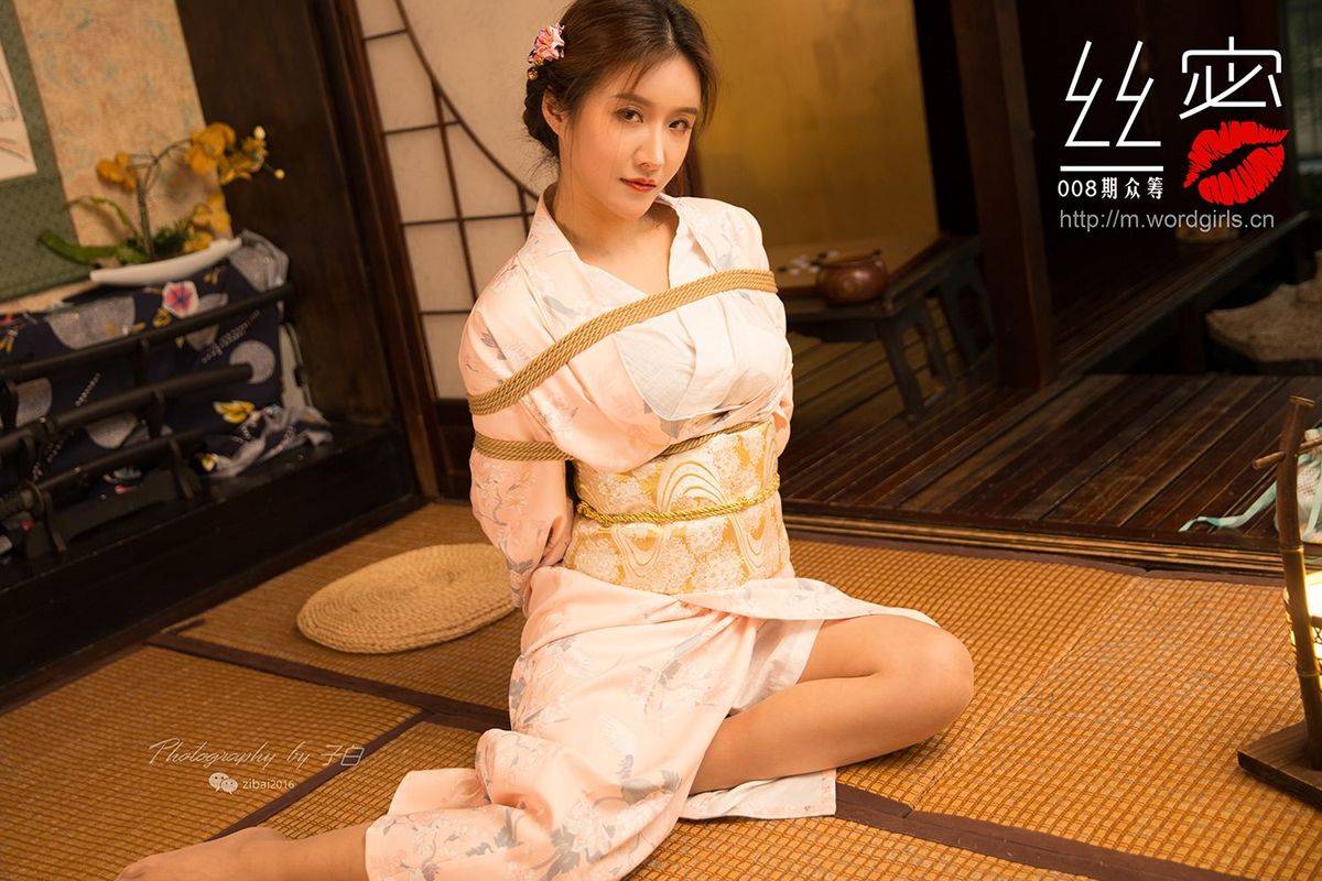 头条女神美女姐妹花Jennanni_Jen&莫小希和服蜜丝系列美图-84