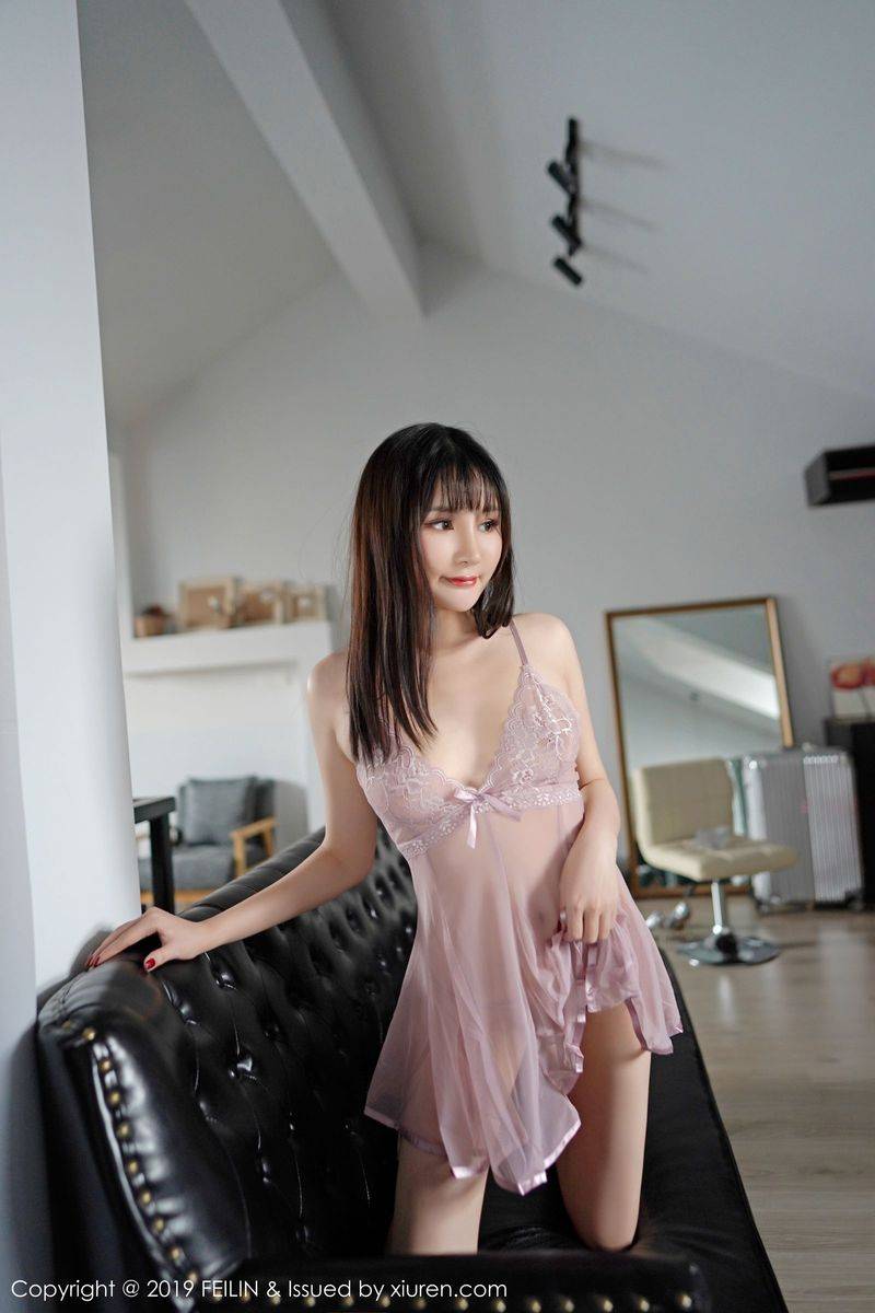 嗲囡囡性感女神Miki米雪儿清甜颜值透视装情趣装扮可人写真-13