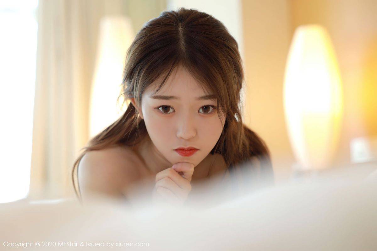 模范学院新人妹子小奶瓶呜呜女仆装清甜可人首套性感写真-55