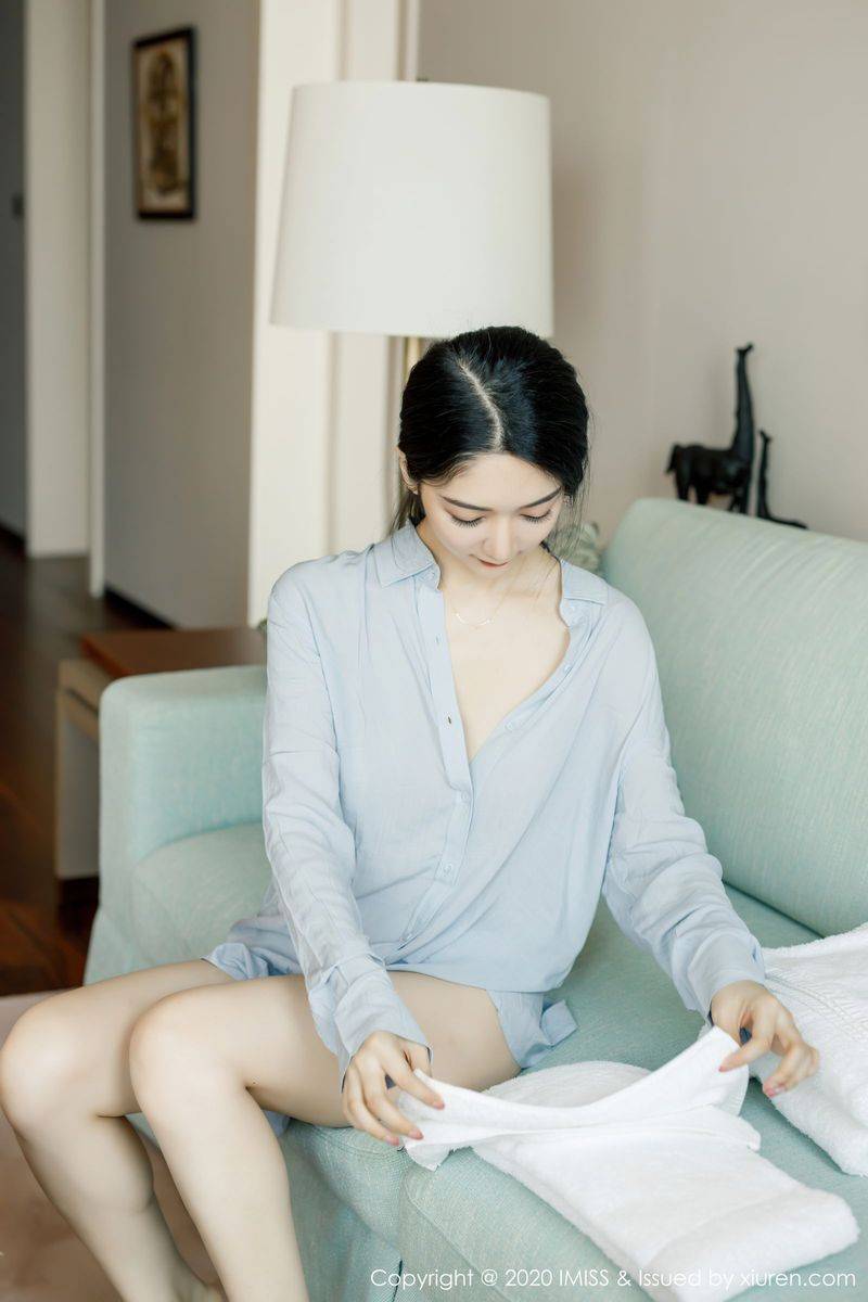 爱蜜社性感女神Angela小热巴修长美腿女友视觉系列私房写真-3