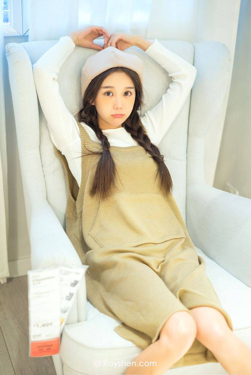 Rayshen甜心公主小九Vin令人愉悦的治愈风私房定制写真-41