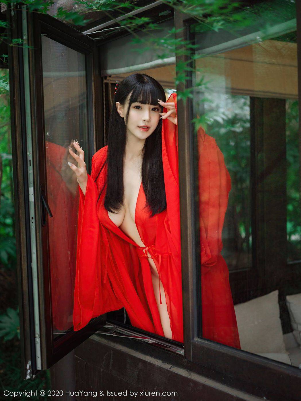 花漾Show性感女神Flower朱可儿穿越宋朝香艳主题杭州旅拍-8