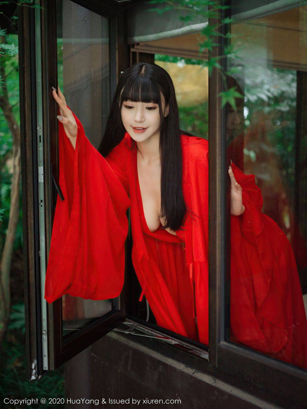 花漾Show性感女神Flower朱可儿穿越宋朝香艳主题杭州旅拍-6