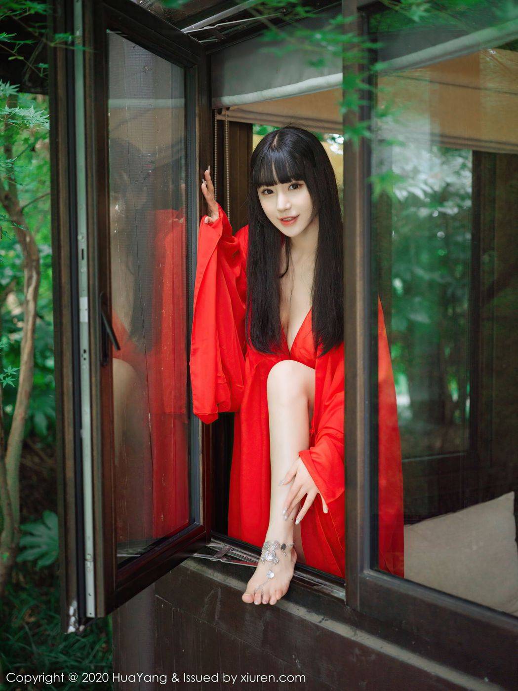 花漾Show性感女神Flower朱可儿穿越宋朝香艳主题杭州旅拍-9