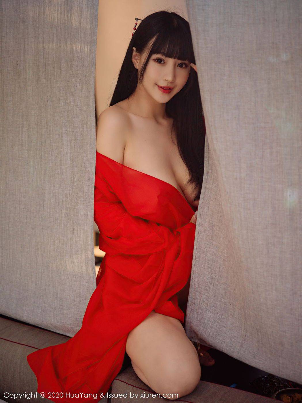 花漾Show性感女神Flower朱可儿穿越宋朝香艳主题杭州旅拍-12