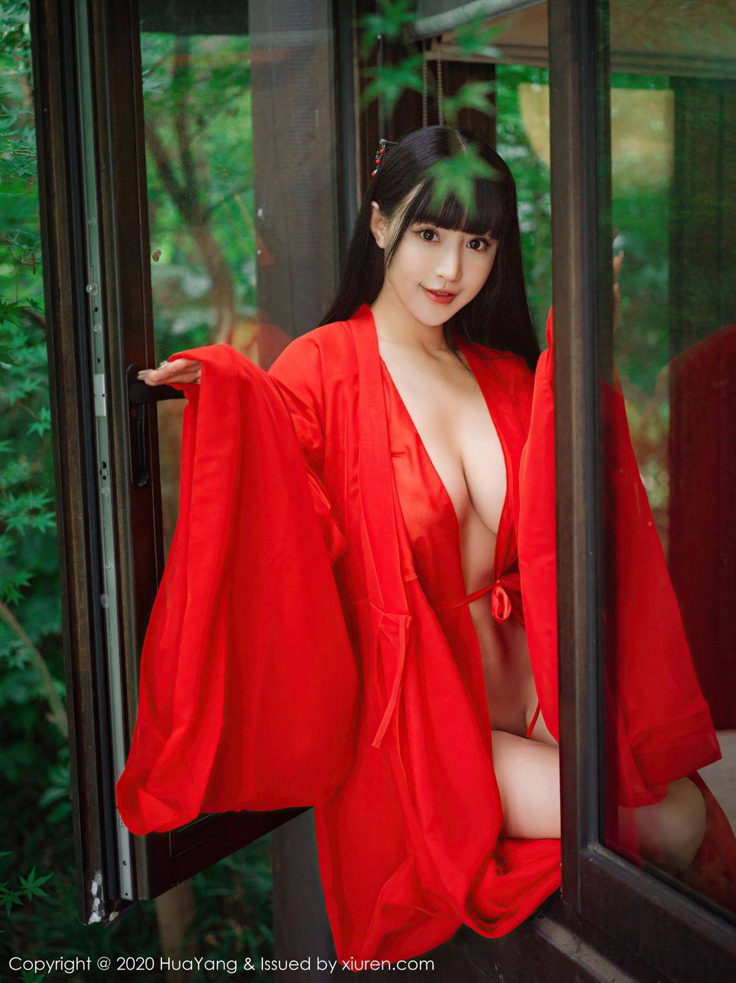 花漾Show性感女神Flower朱可儿穿越宋朝香艳主题杭州旅拍-13