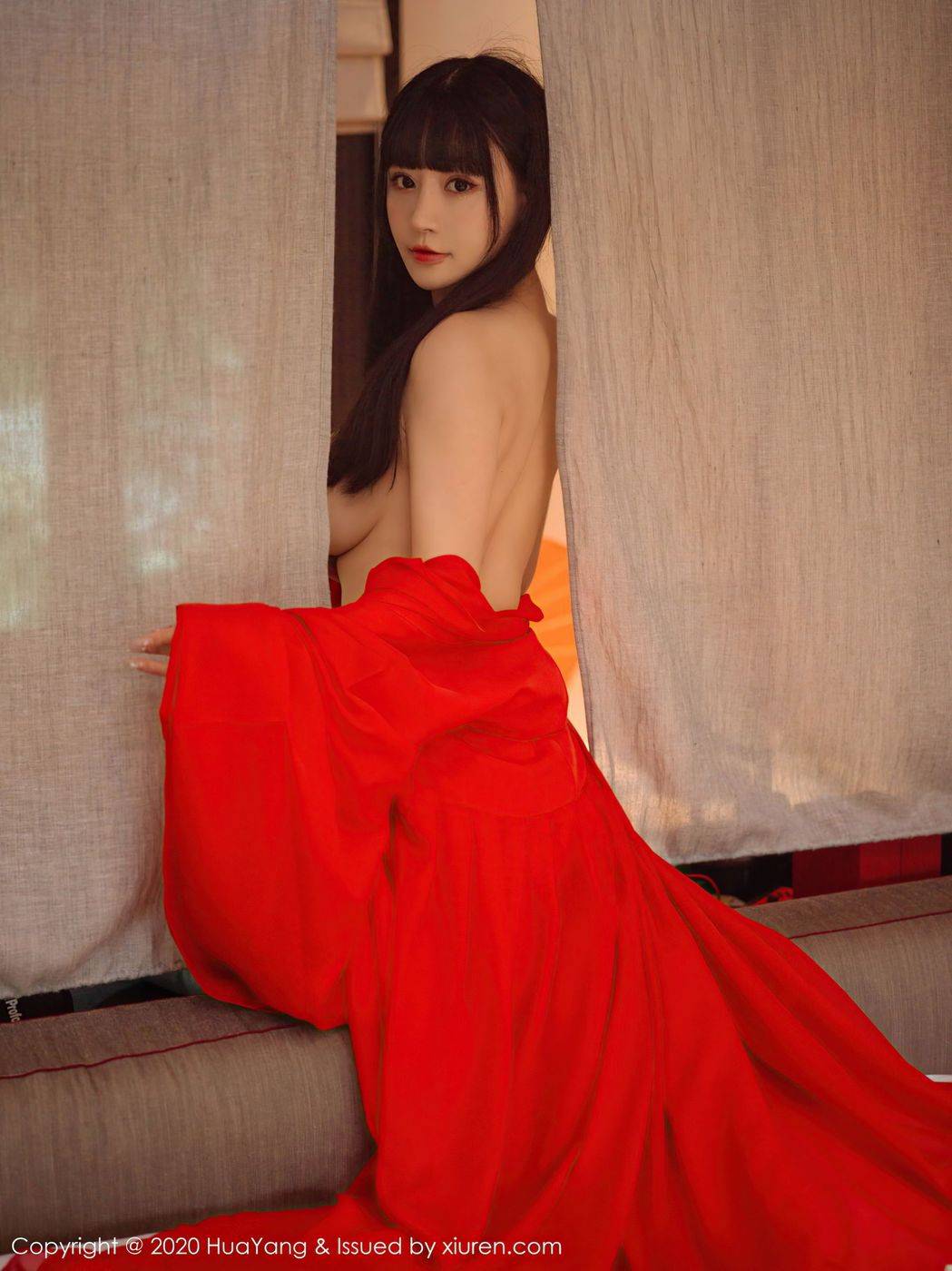 花漾Show性感女神Flower朱可儿穿越宋朝香艳主题杭州旅拍-24