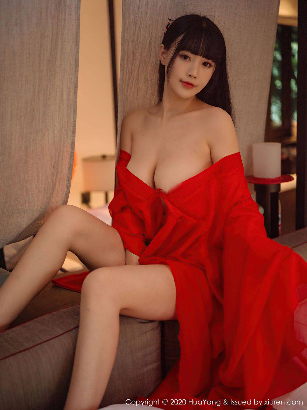 花漾Show性感女神Flower朱可儿穿越宋朝香艳主题杭州旅拍-29