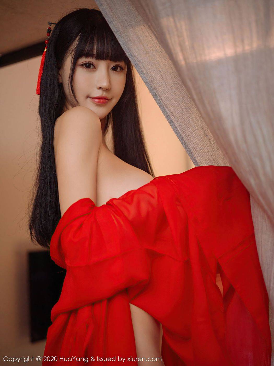 花漾Show性感女神Flower朱可儿穿越宋朝香艳主题杭州旅拍-36