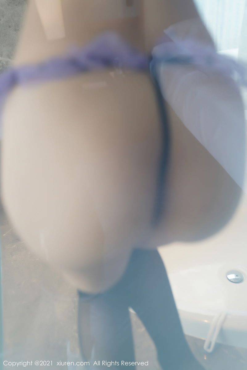 秀人网美女模特张雨萌御姐气息情趣内衣系列江浙沪旅拍-25