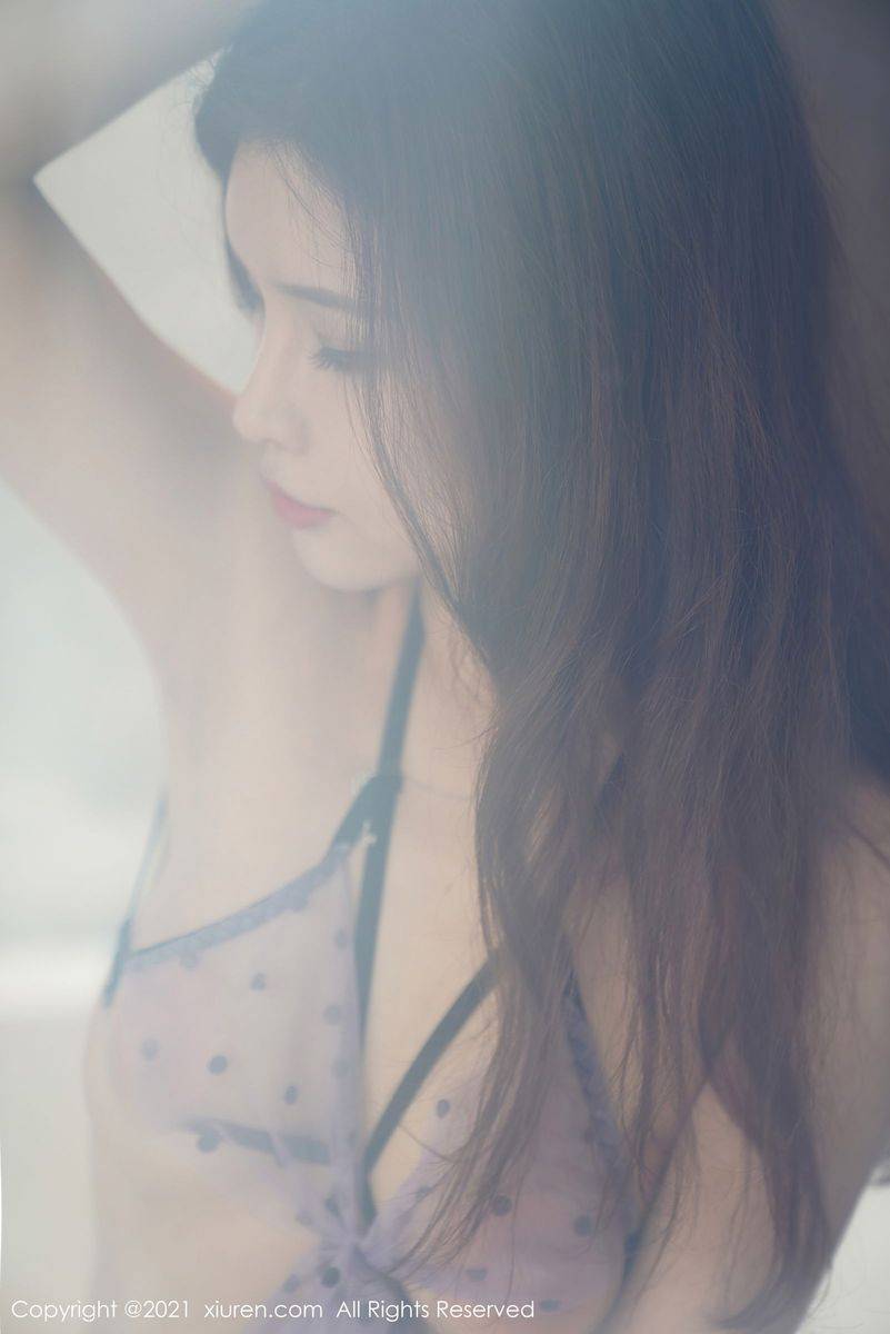 秀人网美女模特张雨萌御姐气息情趣内衣系列江浙沪旅拍-21