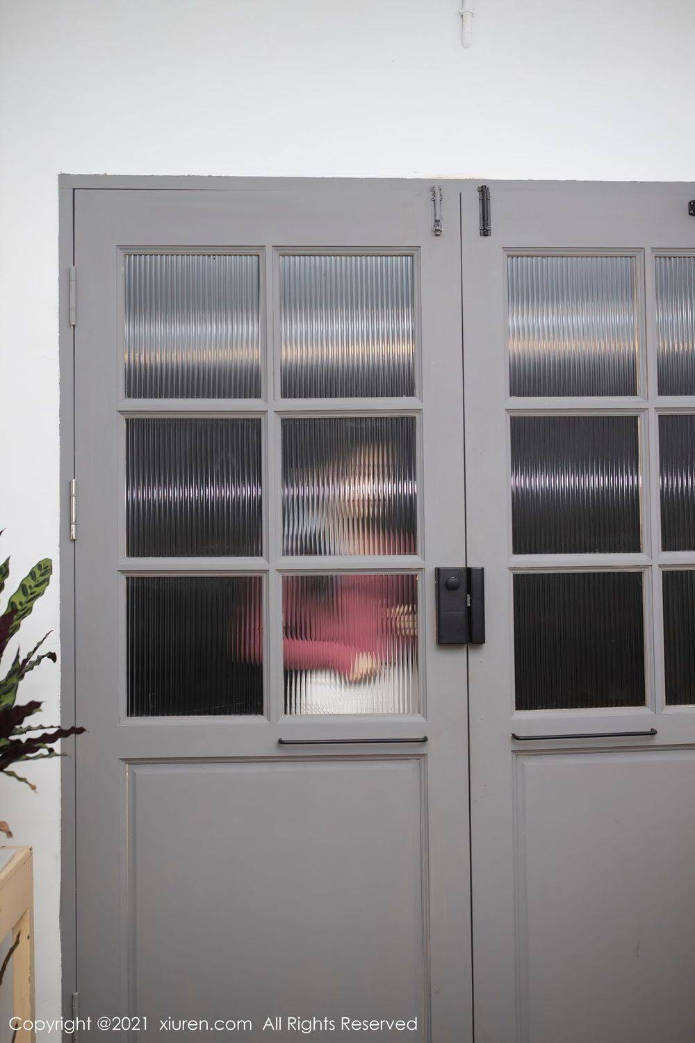 秀人网美女模特鱼子酱Fish邻居借水丝袜美腿主题性感写真