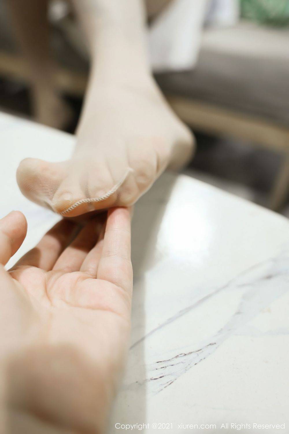 秀人网美女模特夏西CiCi美术教室师生丝袜内衣系列性感写真-35