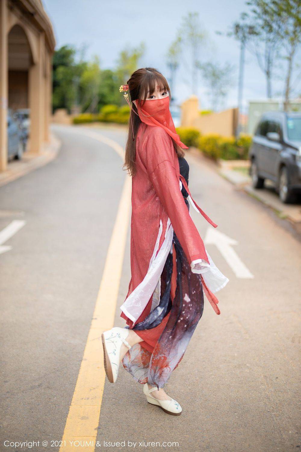 尤蜜荟性感女神王雨纯异域风情熟女气息湿身诱惑大理旅拍-2