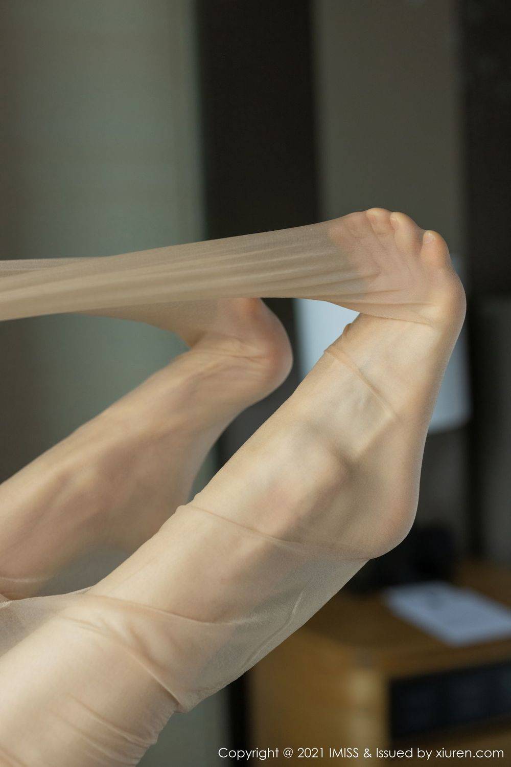 爱蜜社性感女神小狐狸Sica超短牛仔裤修长美腿系列时尚街拍-52