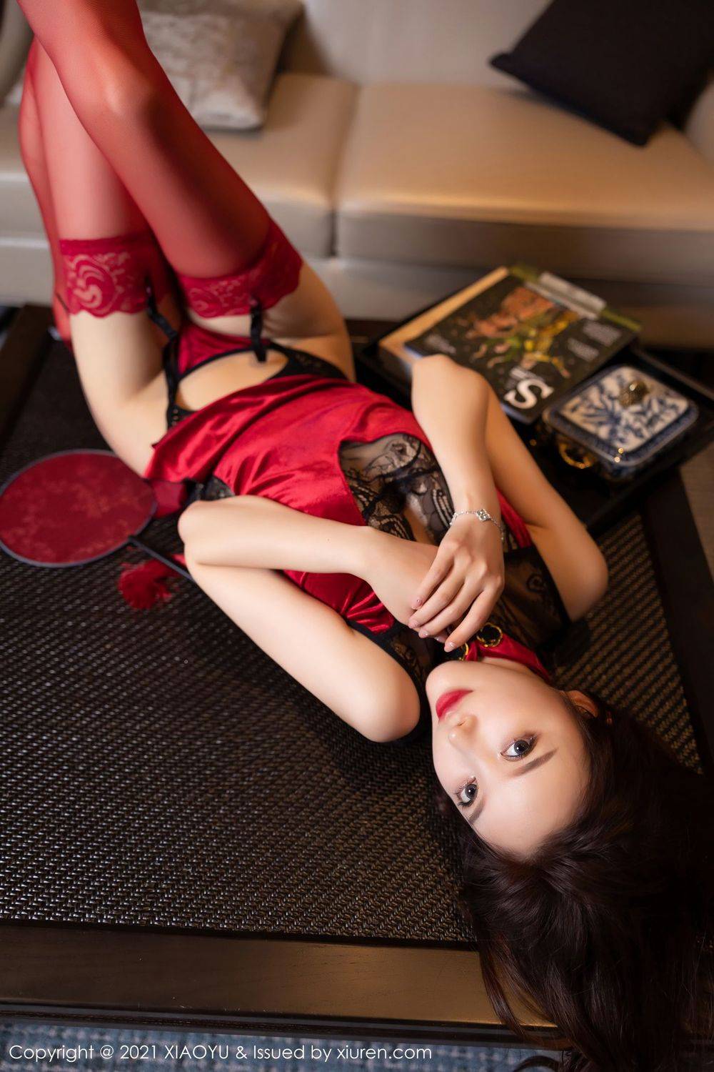 语画界性感女神杨晨晨sugar丝袜美腿情趣服饰万般风情套图-33