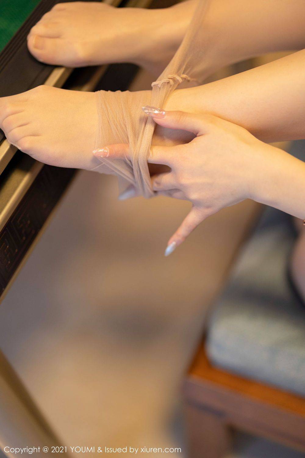 尤蜜荟性感女神Flower朱可儿受王总邀约三缺一麻将主题写真-85