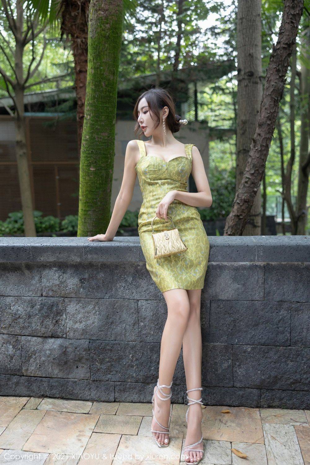 语画界性感女神王馨瑶yanni典雅礼裙情趣旗袍古典风格写真-10