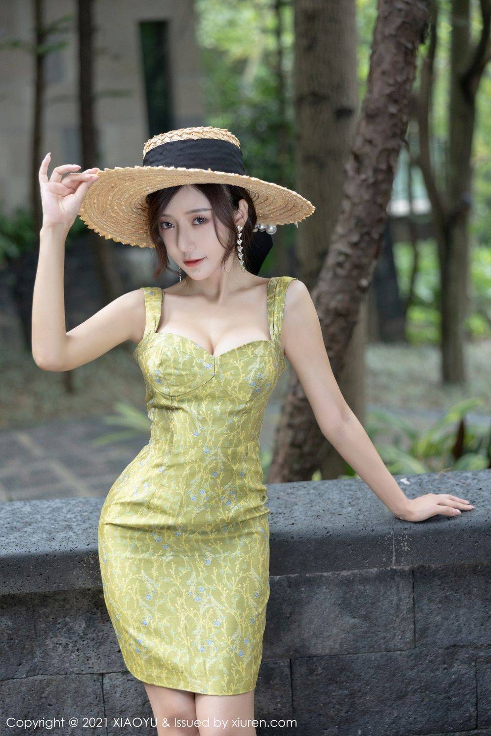 语画界性感女神王馨瑶yanni典雅礼裙情趣旗袍古典风格写真-13