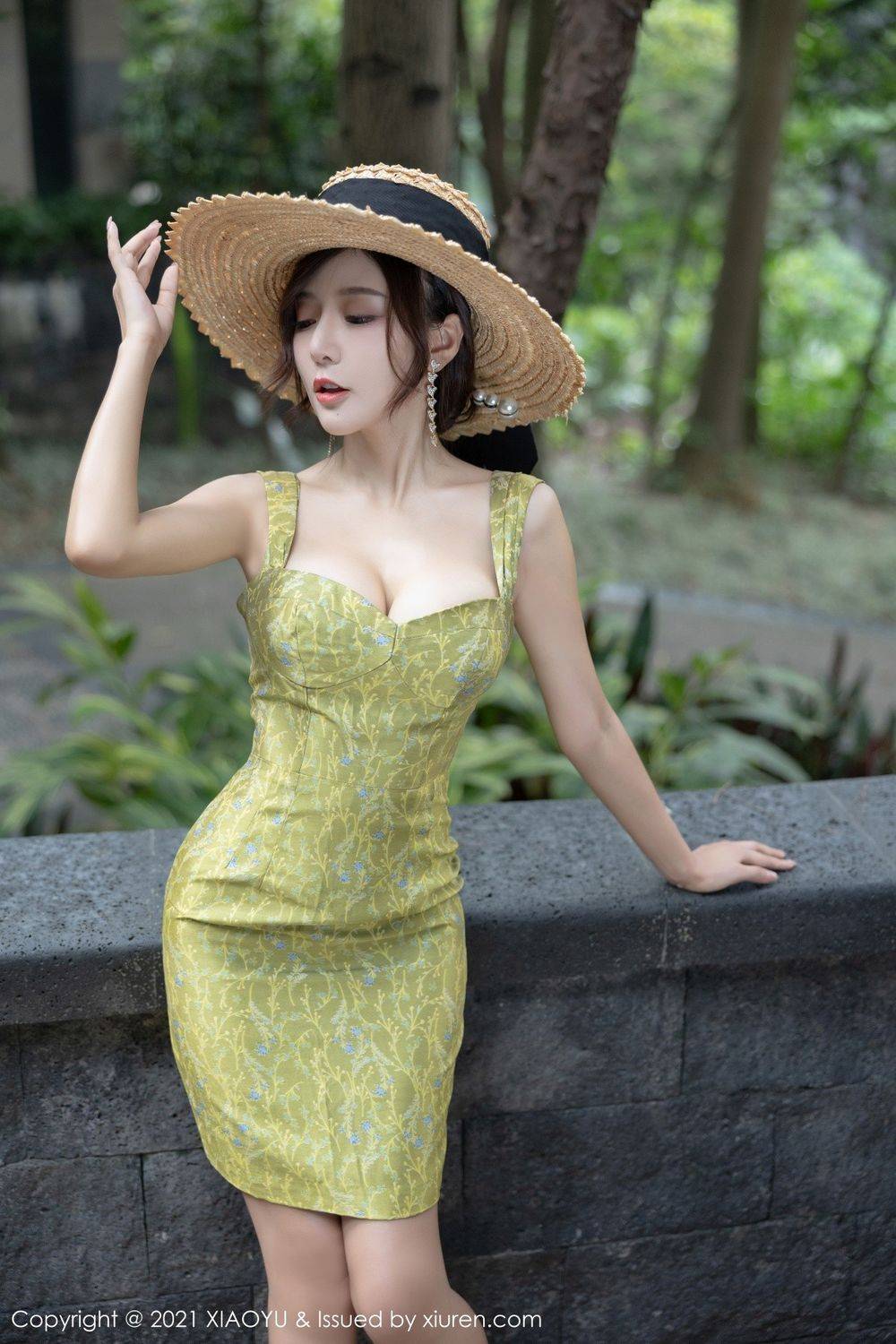 语画界性感女神王馨瑶yanni典雅礼裙情趣旗袍古典风格写真-14