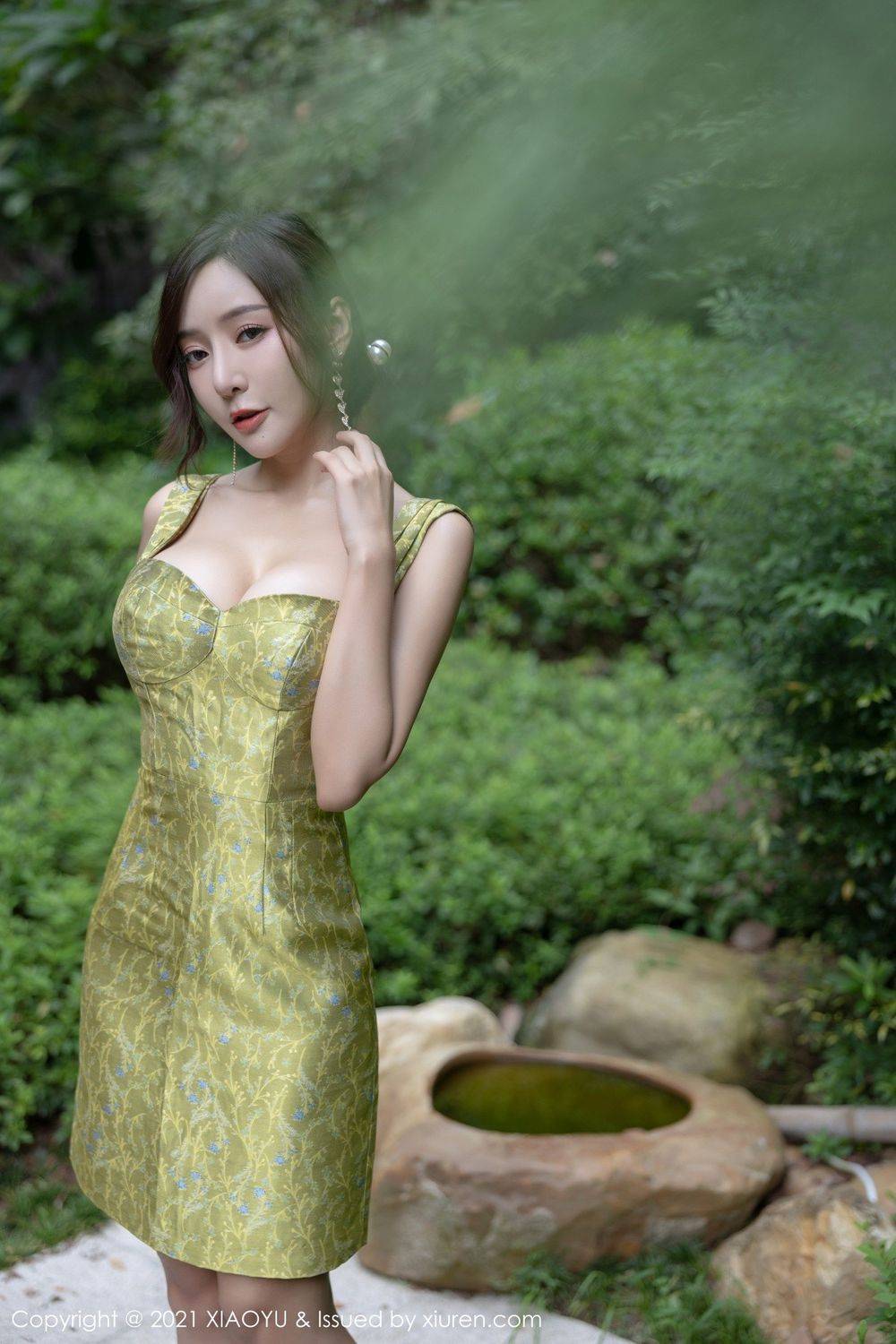 语画界性感女神王馨瑶yanni典雅礼裙情趣旗袍古典风格写真-25