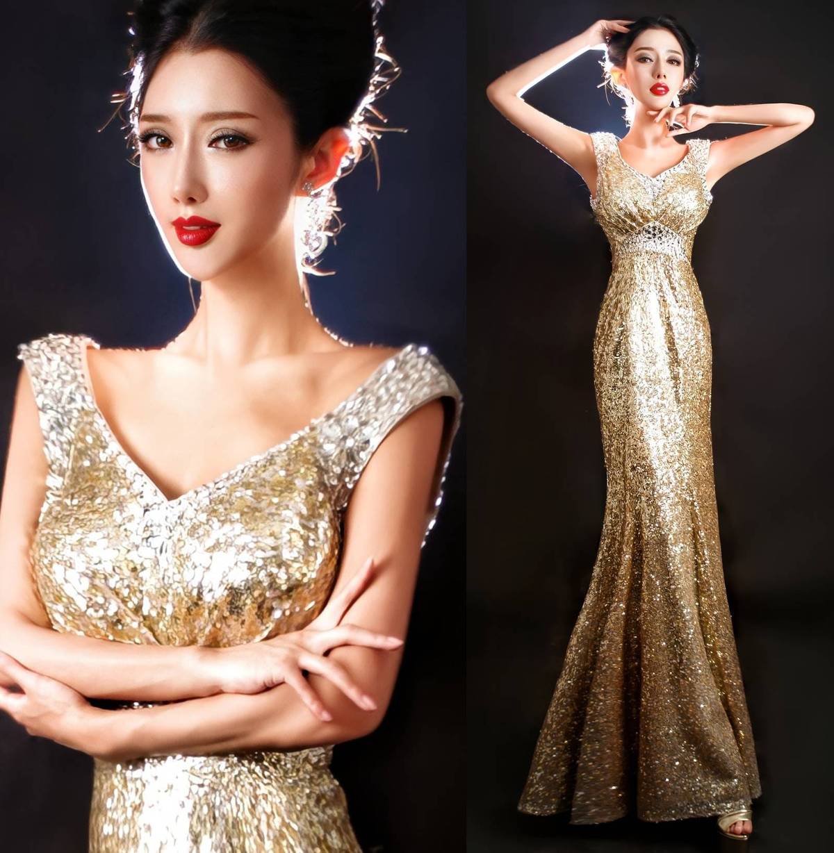 时尚新锐模特王黛施Queenly时装珠宝秀活动现场美图-4