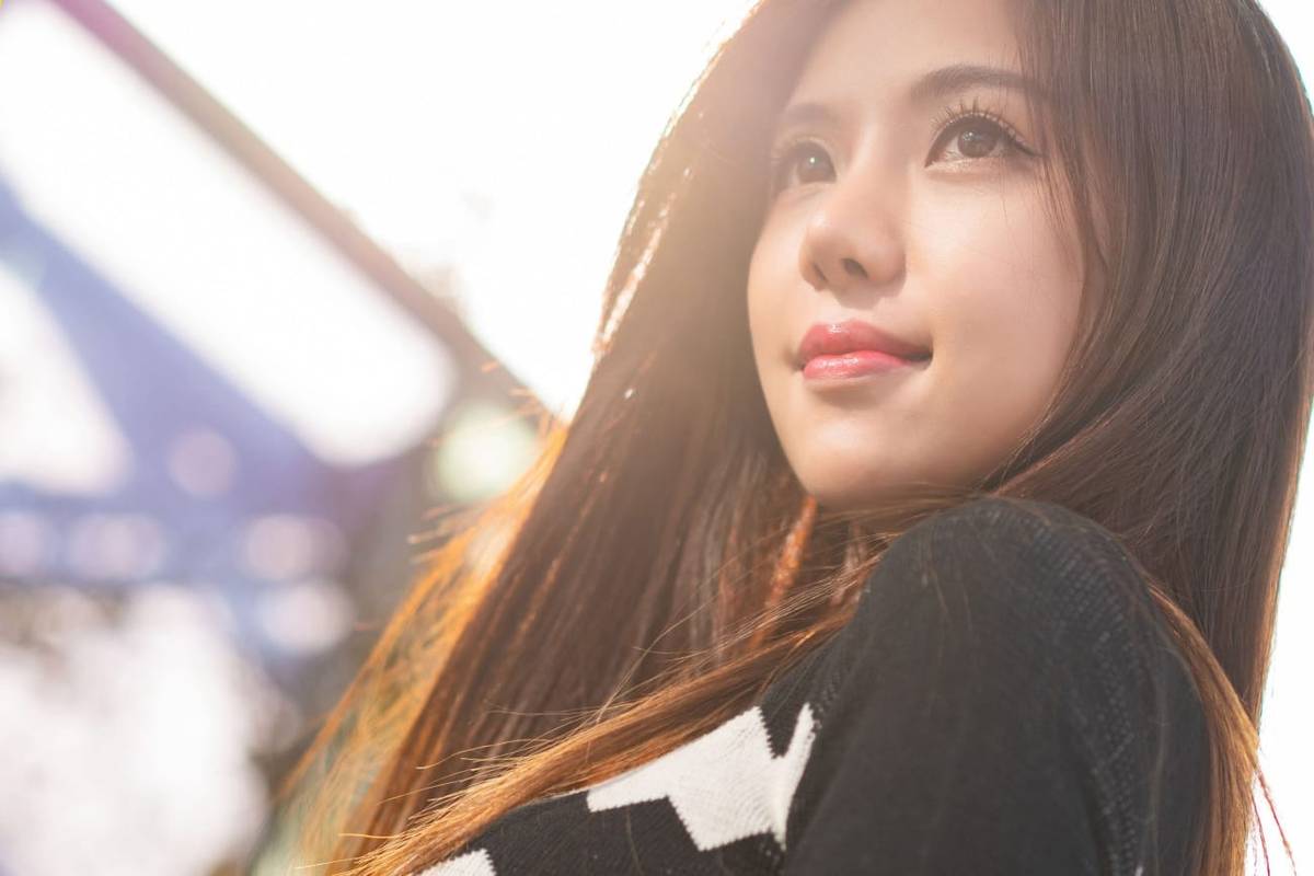 Kelagirls克拉女神静宜条纹长裙此时的暖阳主题户外写真-6