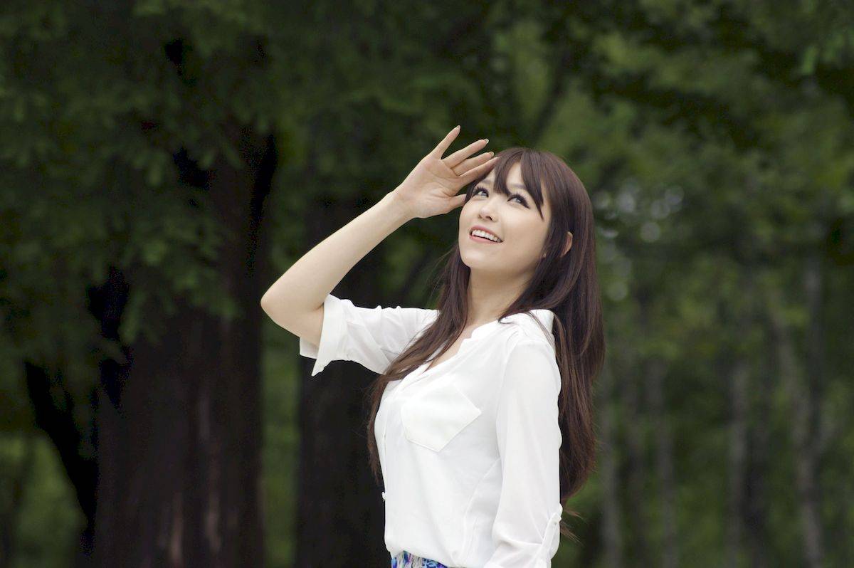 网络美女李恩慧多套服饰清纯超短裙系列高清套图-33