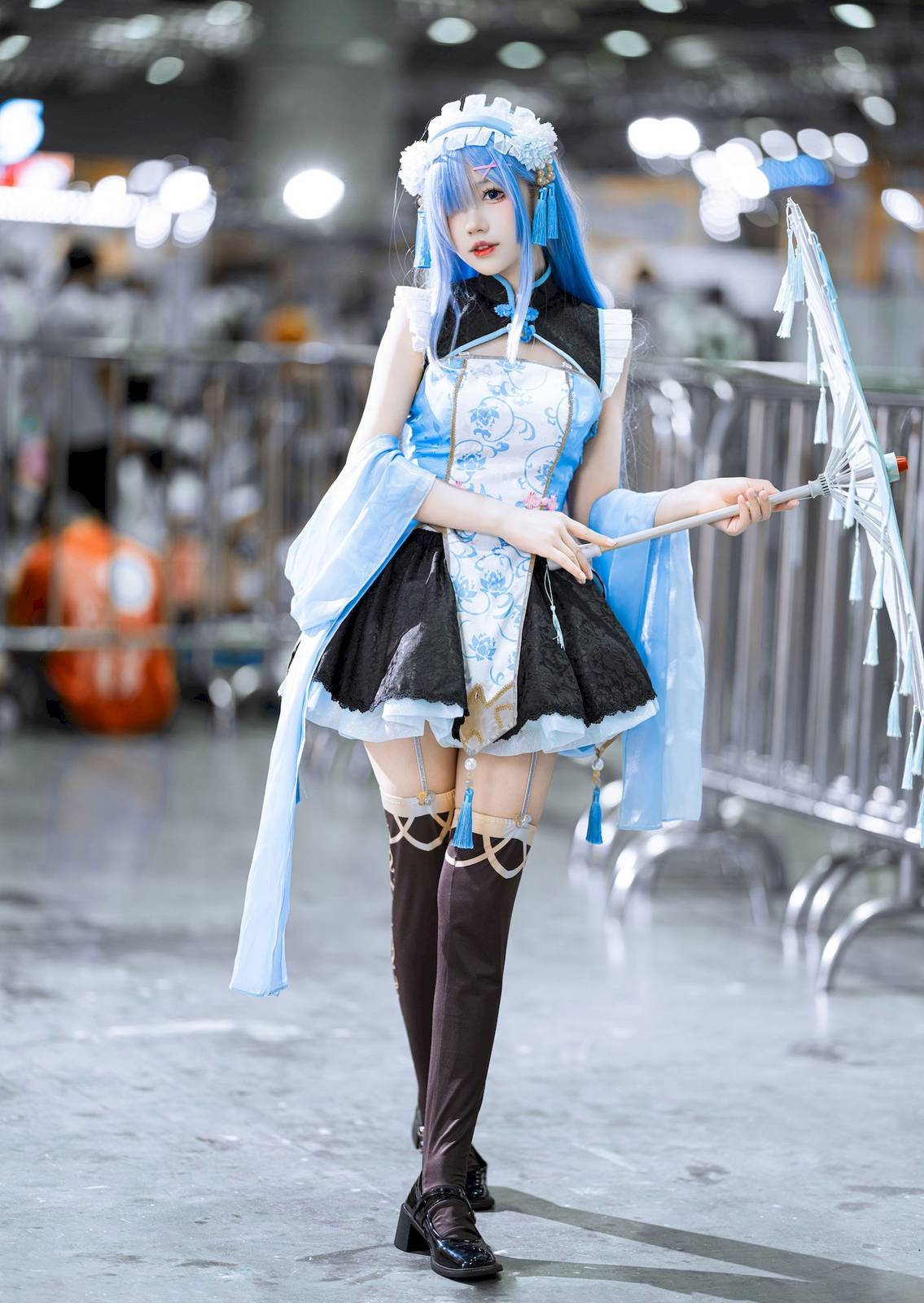 阳光萌妹猫君君MaoJun - COS从零开始蕾姆粉嫩写真