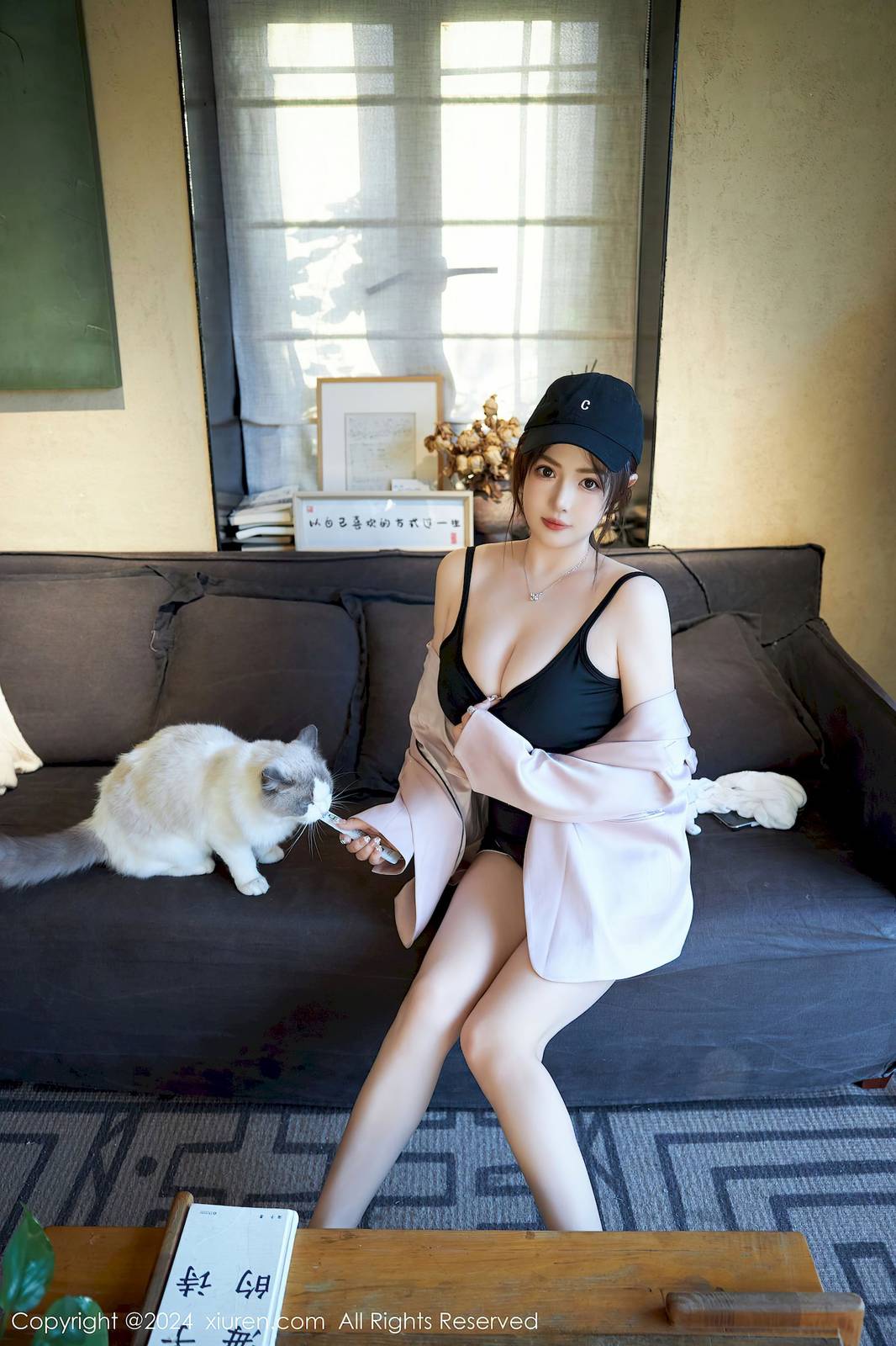 秀人网模特养乐多Doll清纯甜美身姿苗条性感写真-23