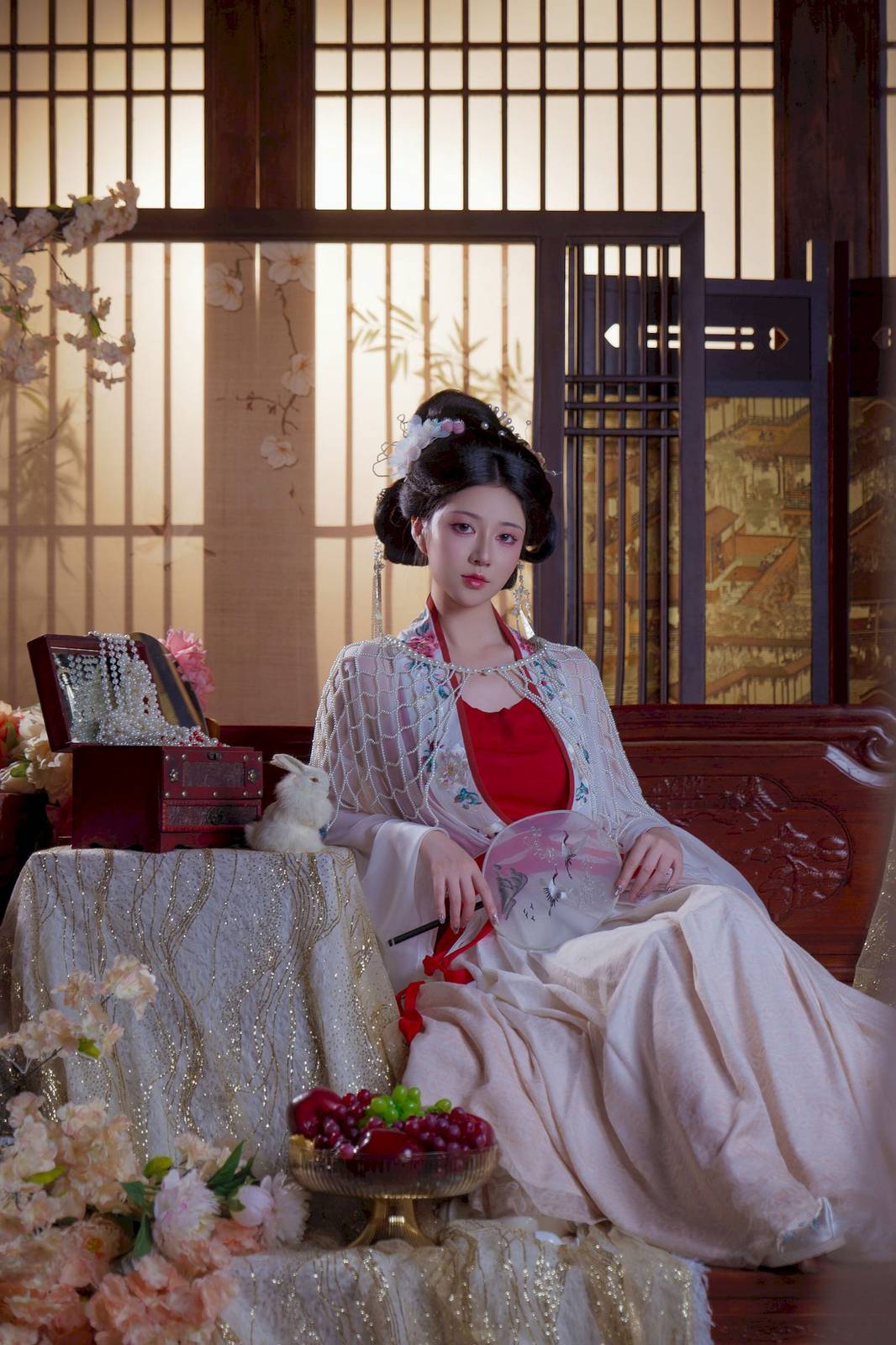 古典美女Nnian优雅迷人如仙女下凡勾魂娇羞写真