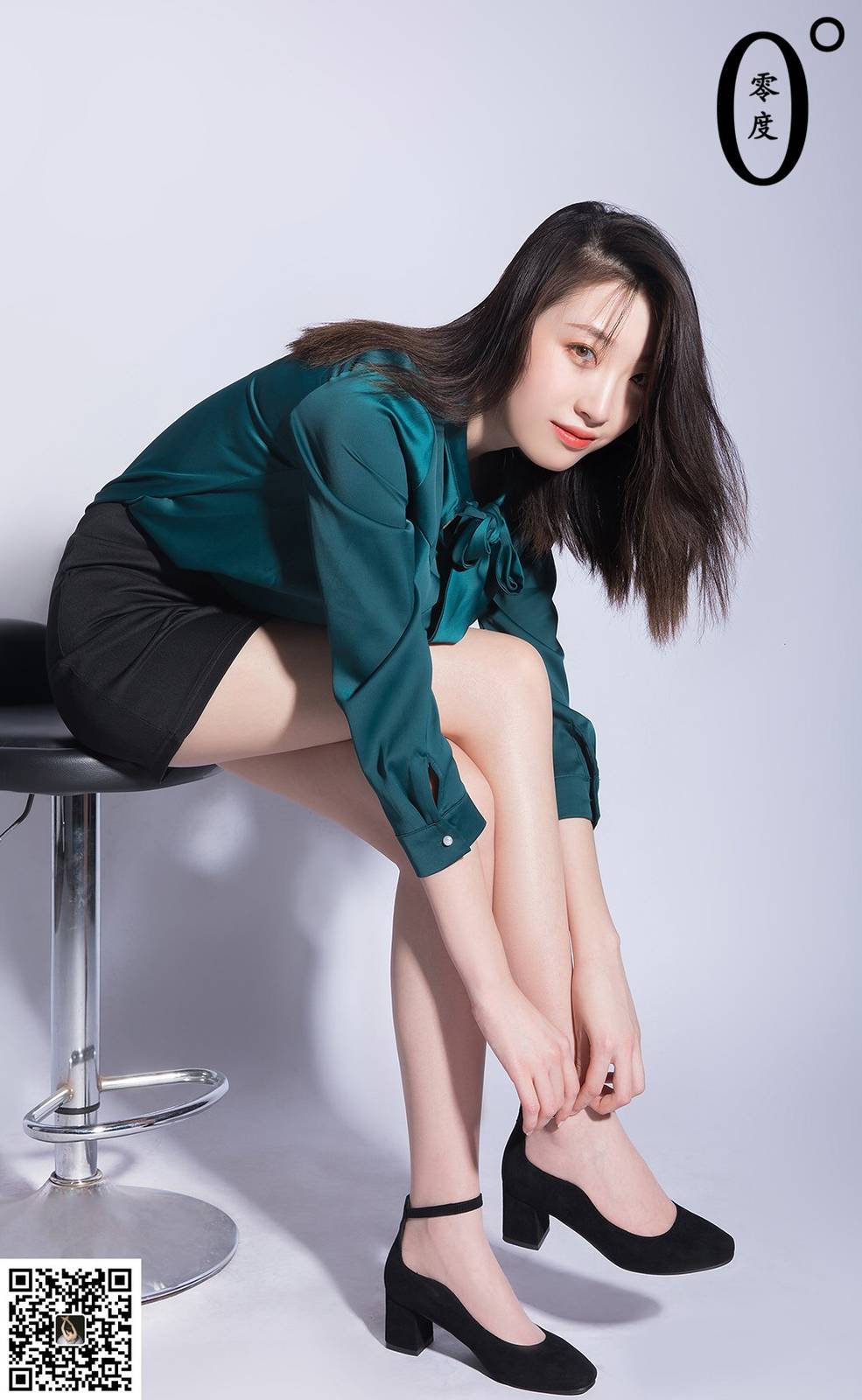 LD零度模特亚茹包臀裙搭配修长美腿腿控福利写真-17